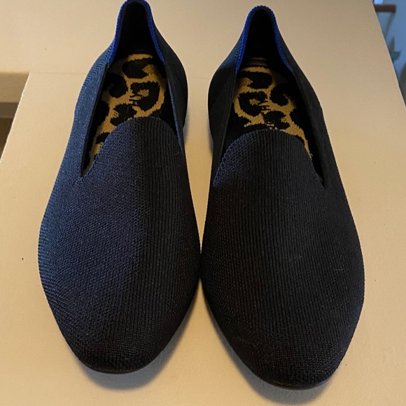Rothy's Shoes - Rothy's Black and Blue Loafers
